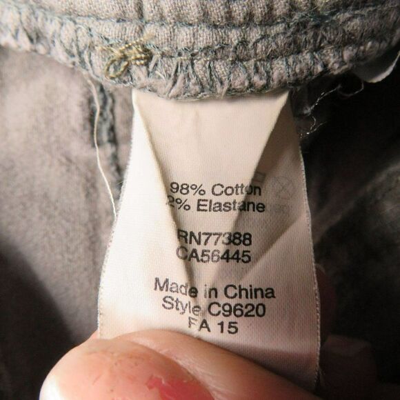 Madewell High Riser Skinny Jeans Women's Size 25 Green Denim 25X28 - Picture 5 of 12